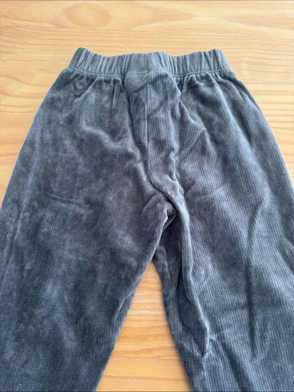Zara Kids Corduroy Joggers - Charcoal Gray